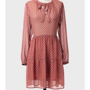 Art Nouveau Printed Dress